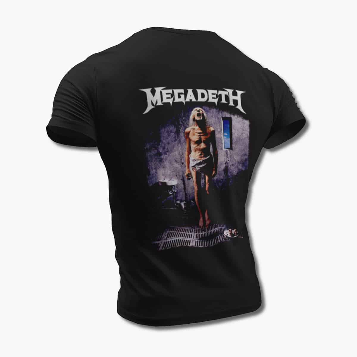 Megadeth Band T-Shirt, Megadeth Countdown to Extinction Black Tee Shirt, Thrash Metal Merchandise