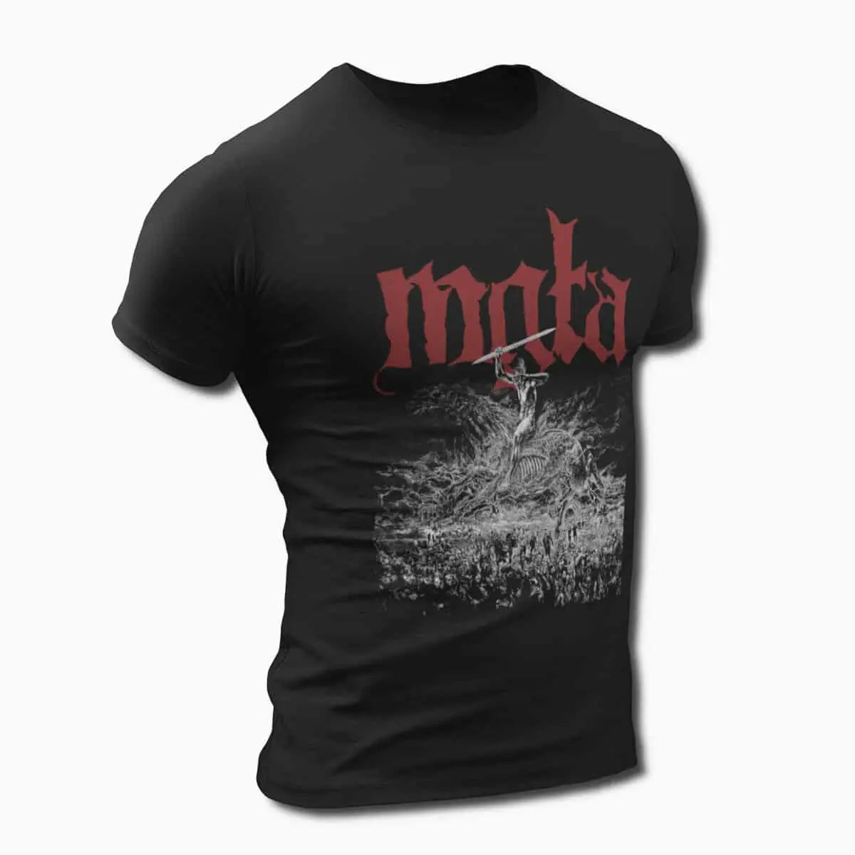 Mgla T-Shirt, Mgla Age of Excuse Black T-Shirt, Black Metal Merchandise