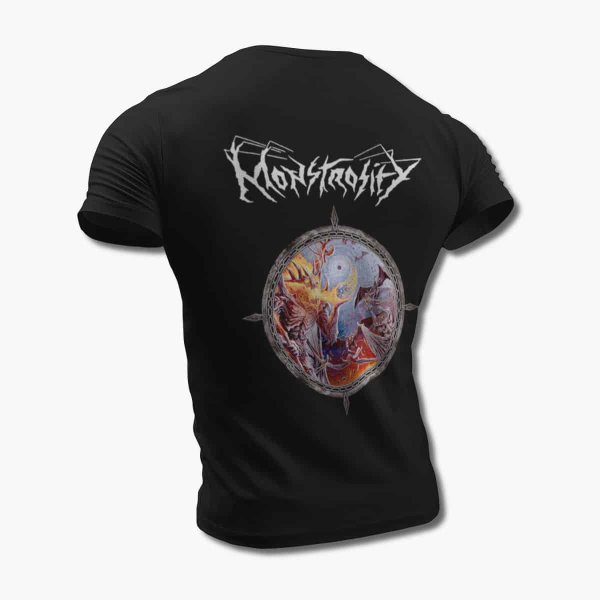Monstrosity Band T-Shirt, Monstrosity The Passage of Existence Black Tee Shirt, Death Metal Merchandise