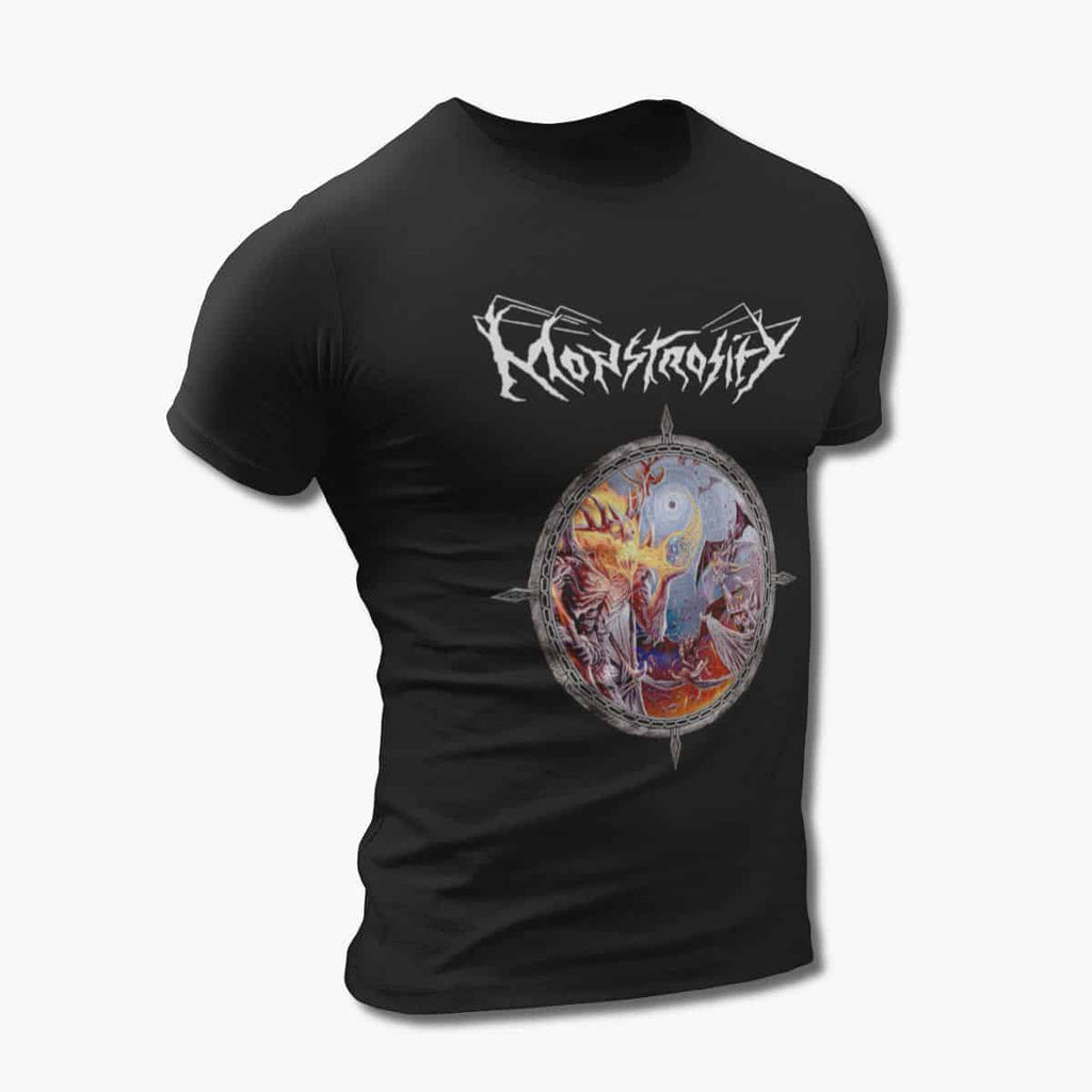 Monstrosity Band T-Shirt, Monstrosity The Passage of Existence Black Tee Shirt, Death Metal Merchandise