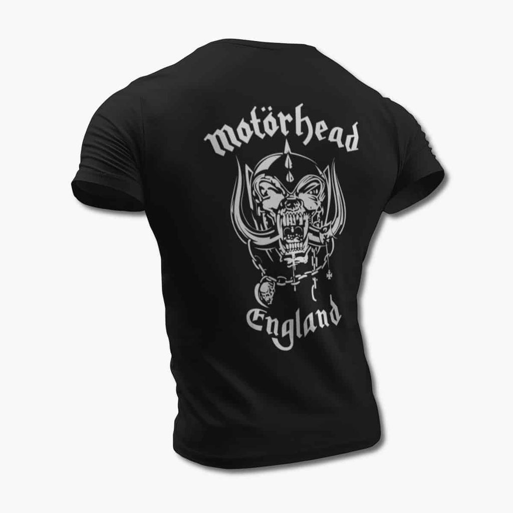 Motorhead T-Shirt, Motörhead England Black Tee Shirt, Heavy Metal Merchandise