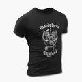 Motorhead T-Shirt, Motörhead England Black Tee Shirt, Heavy Metal Merchandise