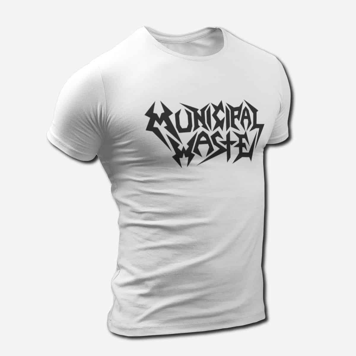Municipal Waste Logo T-Shirt, Thrash Metal Merch