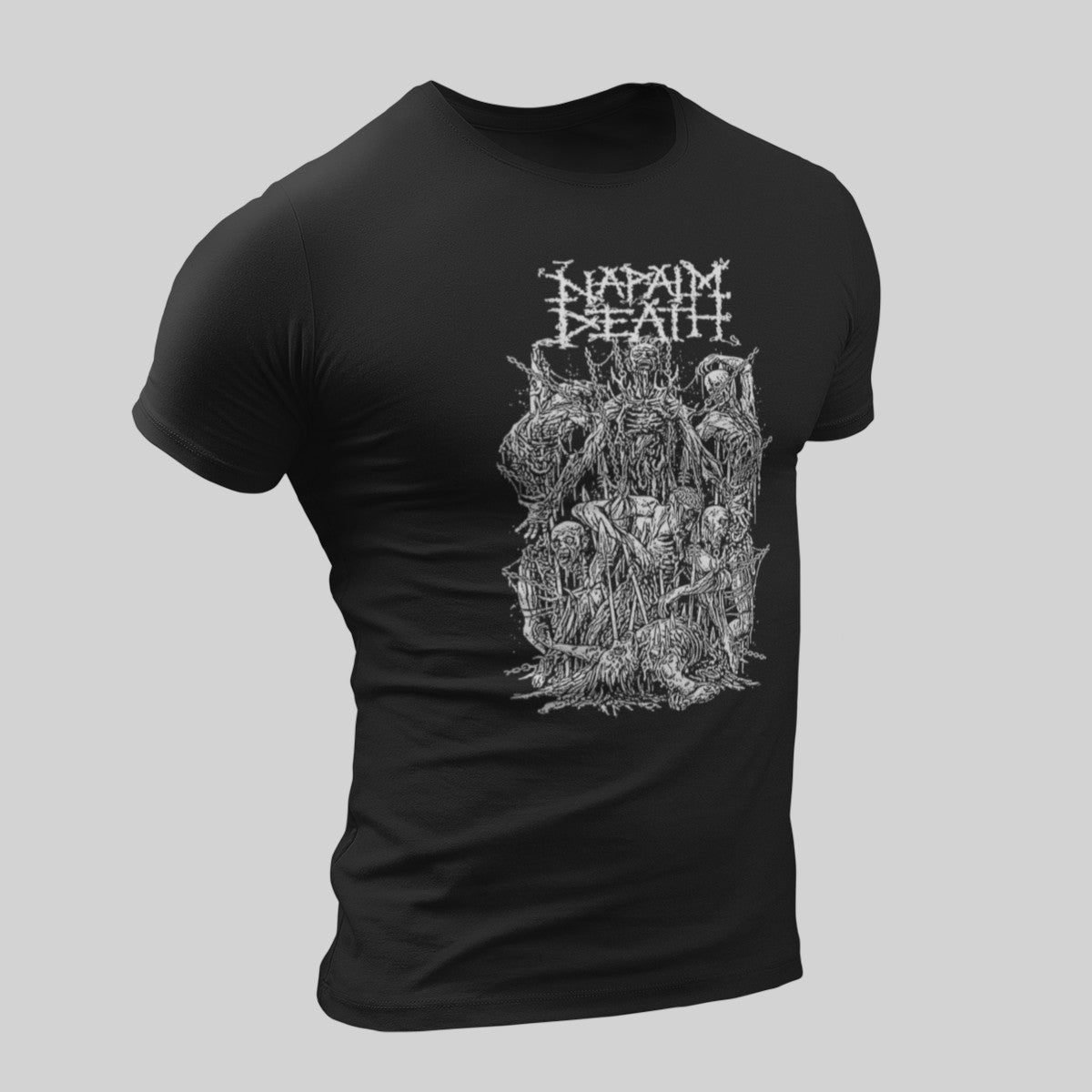 Napalm Death T-Shirt, Napalm Death Artwork Black T-Shirt