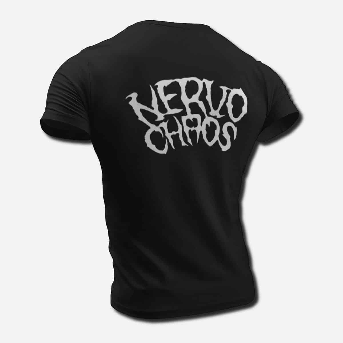 Nervochaos Band T-Shirt, Nervochaos Logo Tee Shirt, Death Metal Merch