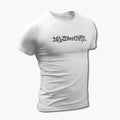 New Born Hate T-Shirt, New Born Hate Logo White Tee Shirt, Thrash Metal, Death Metal Merchandise
