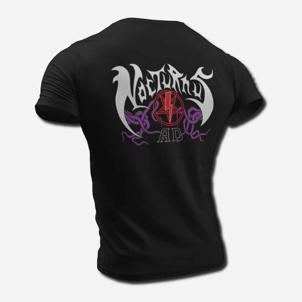 Nocturnus AD Band T-Shirt, Nocturnus After Death Logo Tee Shirt, Death Metal Merch