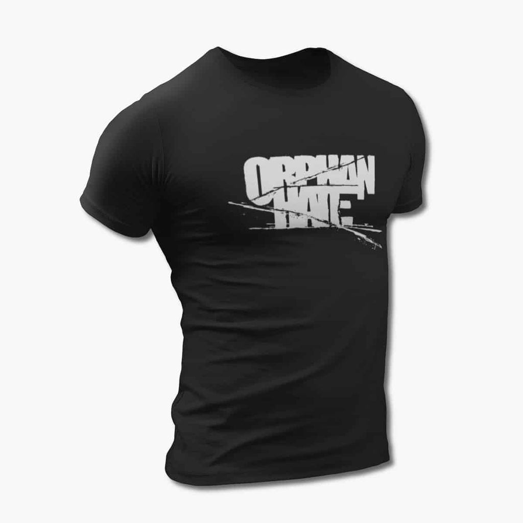 Orphan Hate T-Shirt, Orphan Hate Logo Black Tee Shirt, Melodic Thrash Metal Merchandise
