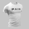 Pain T-Shirt, Pain Logo White T-Shirt
