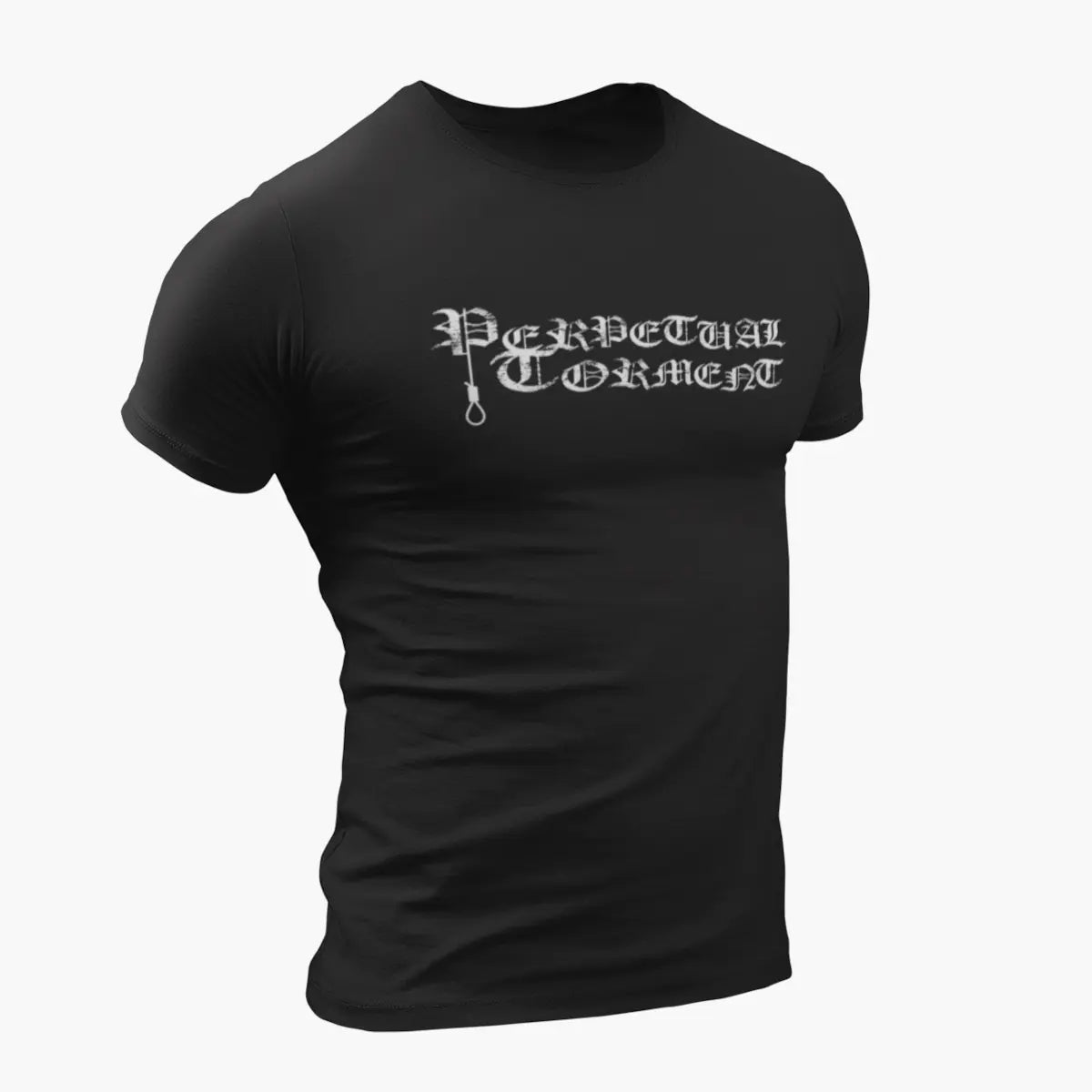 Perpetual Torment Logo Black T-Shirt