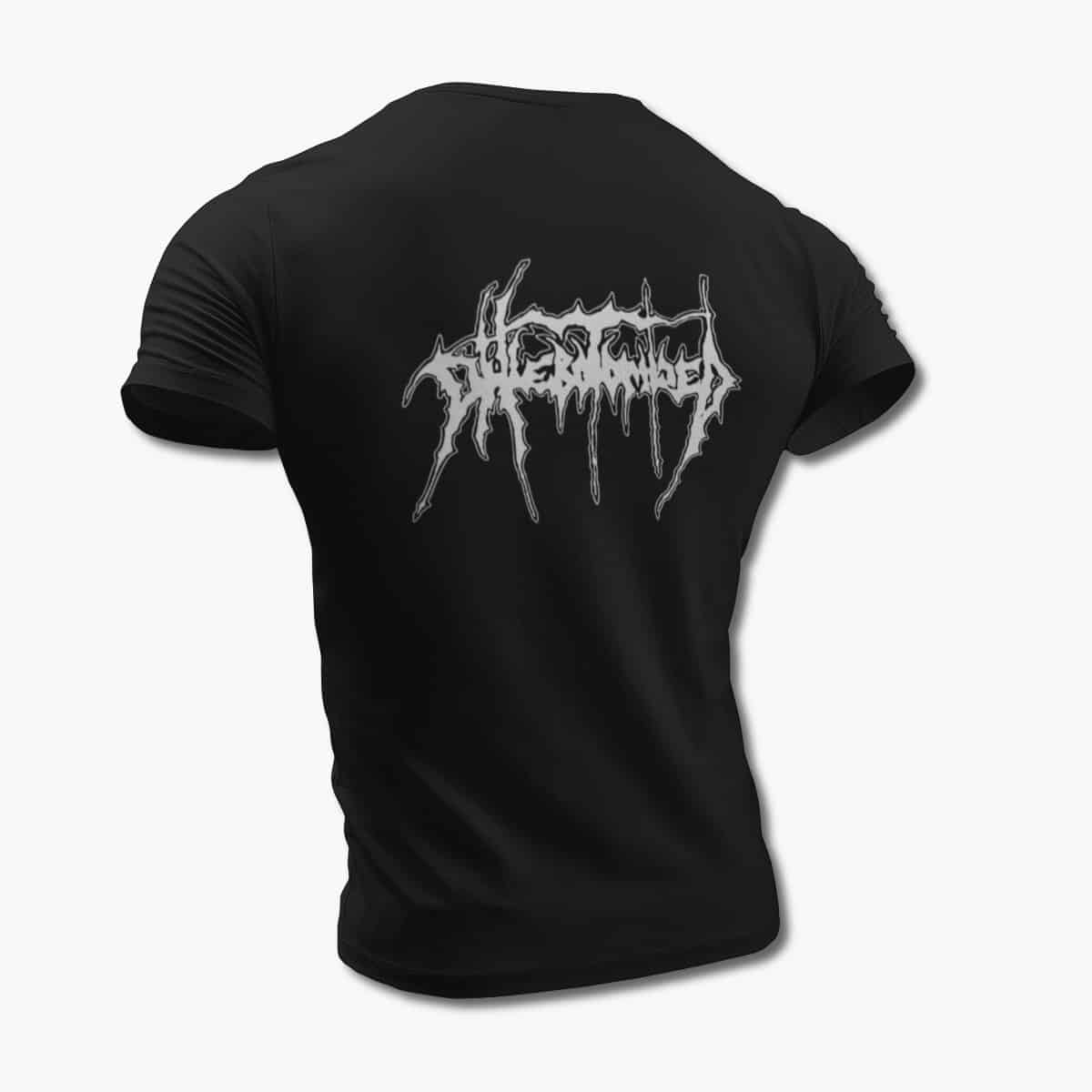 Phlebotomized T-Shirt, Phlebotomized Logo Black Tee Shirt, Death Metal, Doom Metal Merchandise