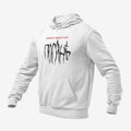 Погань Band White Hoodie, Experimental Progressive Metal Merchandise