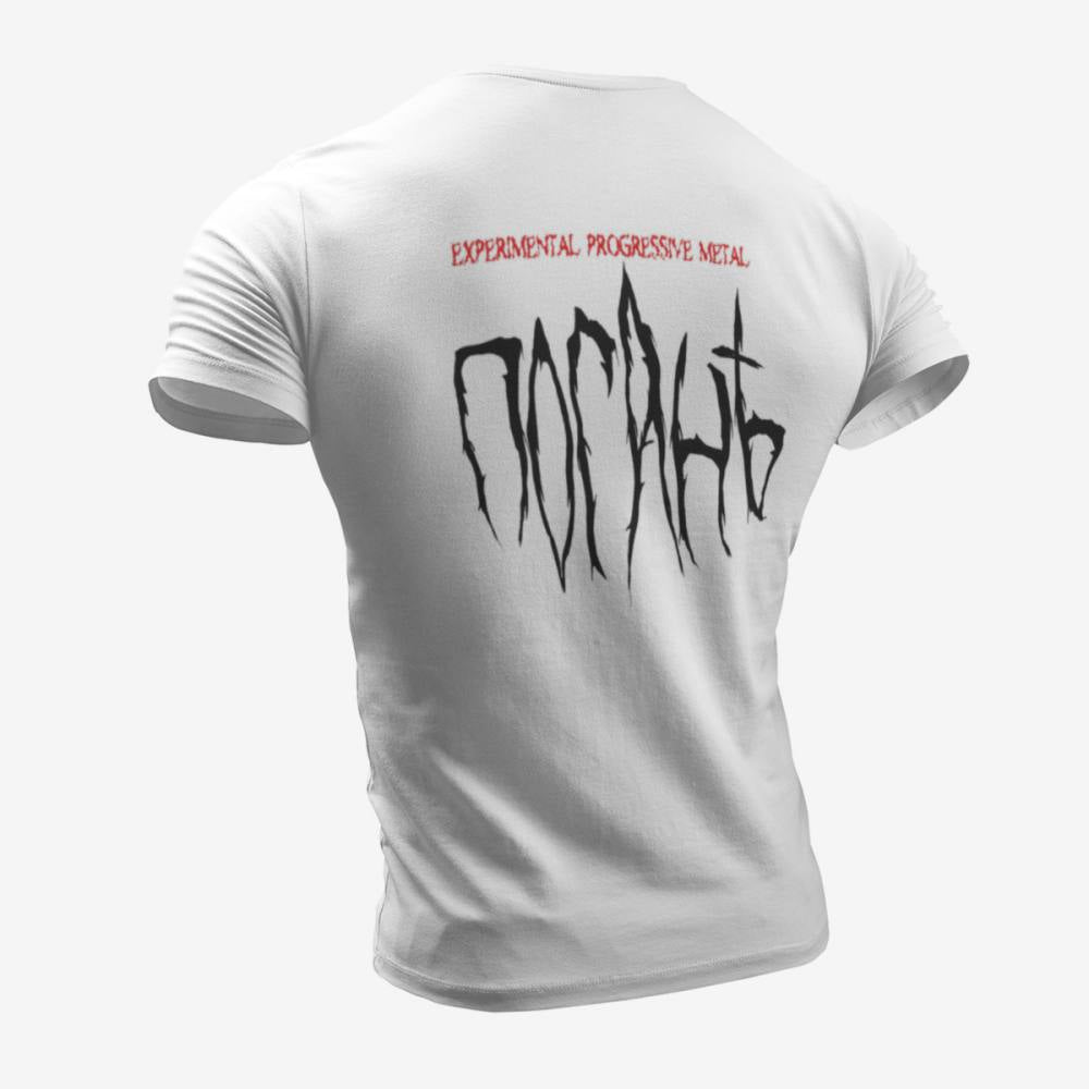 Погань Band White T-Shirt, Experimental Progressive Metal Merchandise