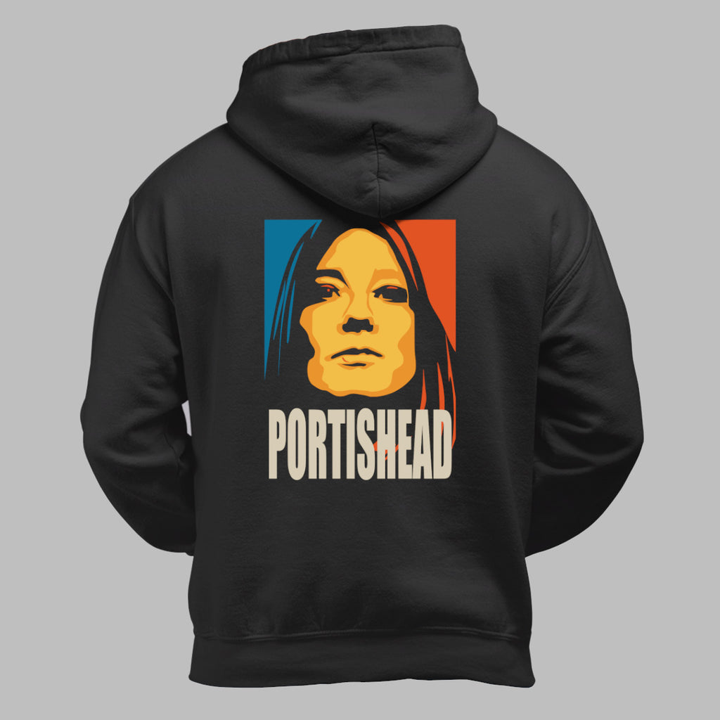 Portishead Hoodie, Portishead Artwork Black Hoodie