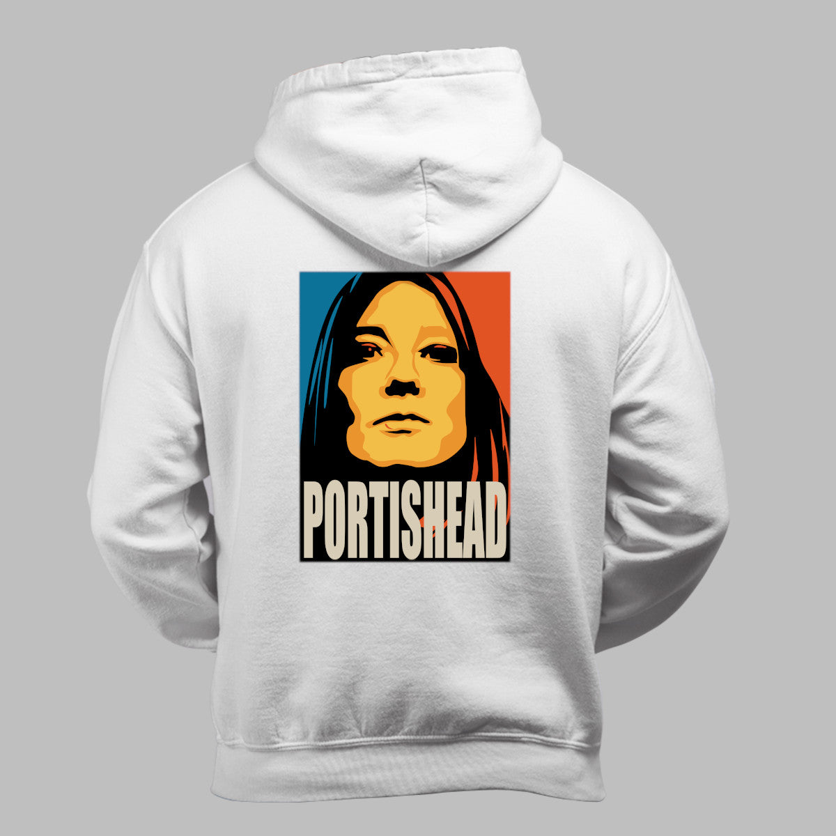 Portishead Hoodie, Portishead Artwork White Hoodie