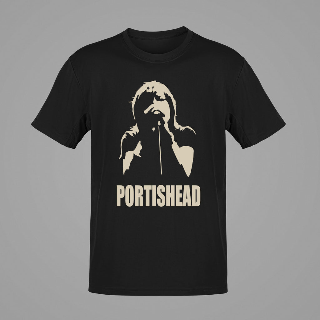 Portishead T-Shirt, Portishead Artwork Black T-Shirt