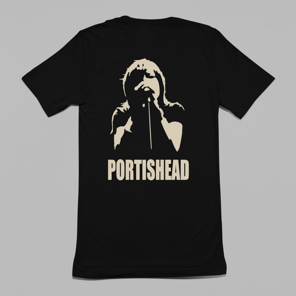 Portishead T-Shirt, Portishead Artwork Black T-Shirt