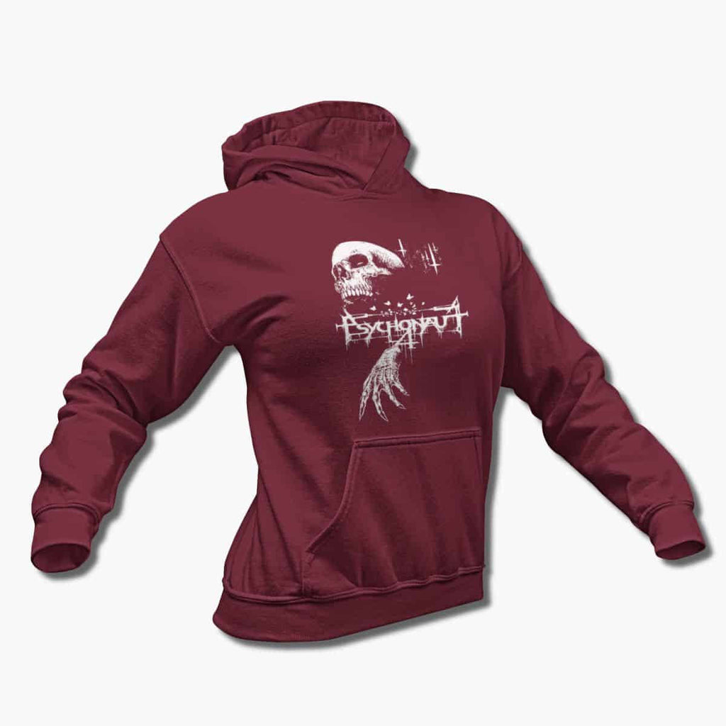 Psychonaut 4 Band Hoodie, Psychonaut 4 Skull Artwork Hooded Sweatshirt
