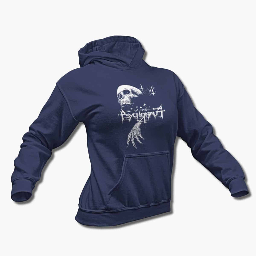 Psychonaut 4 Band Hoodie, Psychonaut 4 Skull Artwork Hooded Sweatshirt