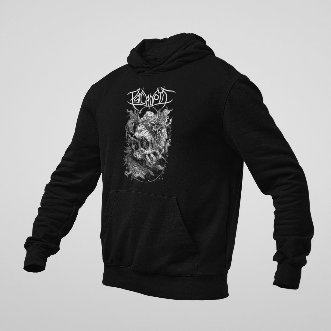 Psycroptic Hoodie, Psycroptic Artwork Black Sweatshirt
