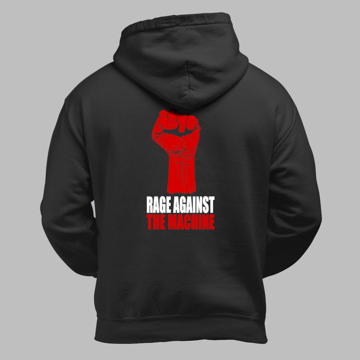 Rage Against The Machine Hoodie, Rage Against The Machine Artwork Black Hoodie