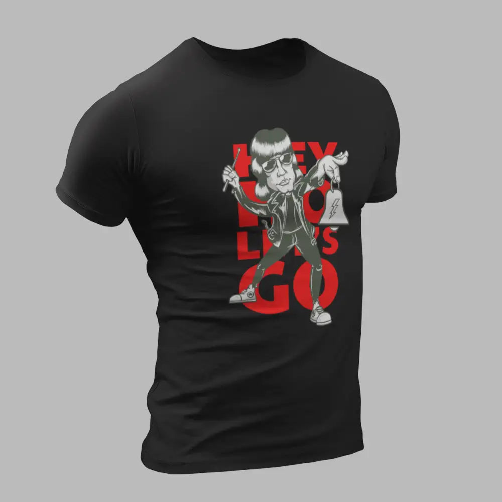 Ramones T-Shirt, Ramones Hey Ho Let’s Go Black T-Shirt