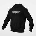 Repugnant Hoodie, Repugnant Logo Black Hoodie, Thrash Metal Merchandise