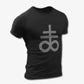 Satan’s Cross T-Shirt, Sigil of Satan Black T-Shirt