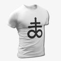 Satan’s Cross T-Shirt, Sigil of Satan White T-Shirt