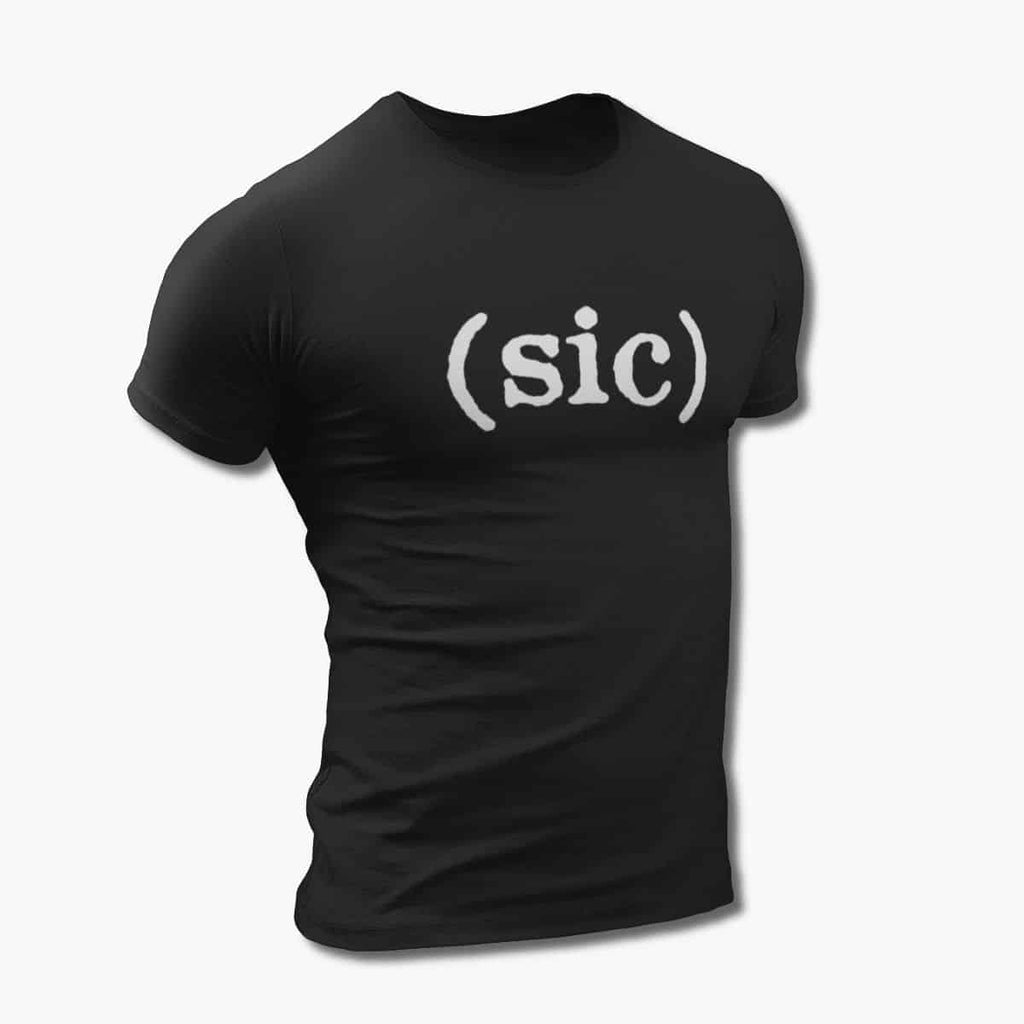 Sic Band T-Shirt, (sic) Logo Black Tee Shirt, Death Metal Merchandise