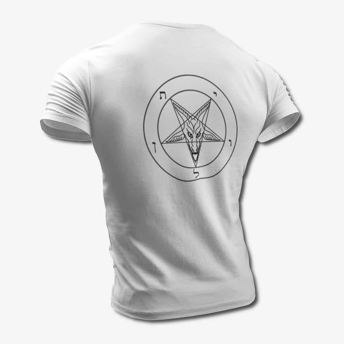 Sigil of Baphomet T-Shirt, Sigil of Baphomet White T-Shirt