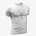 Sigil of Baphomet T-Shirt, Sigil of Baphomet White T-Shirt