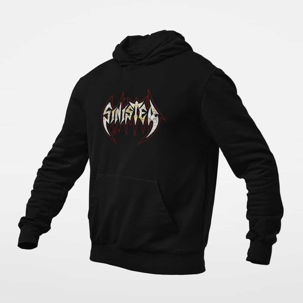 Sinister Hoodie, Sinister Logo Black Hoodie, Death Metal Merchandise