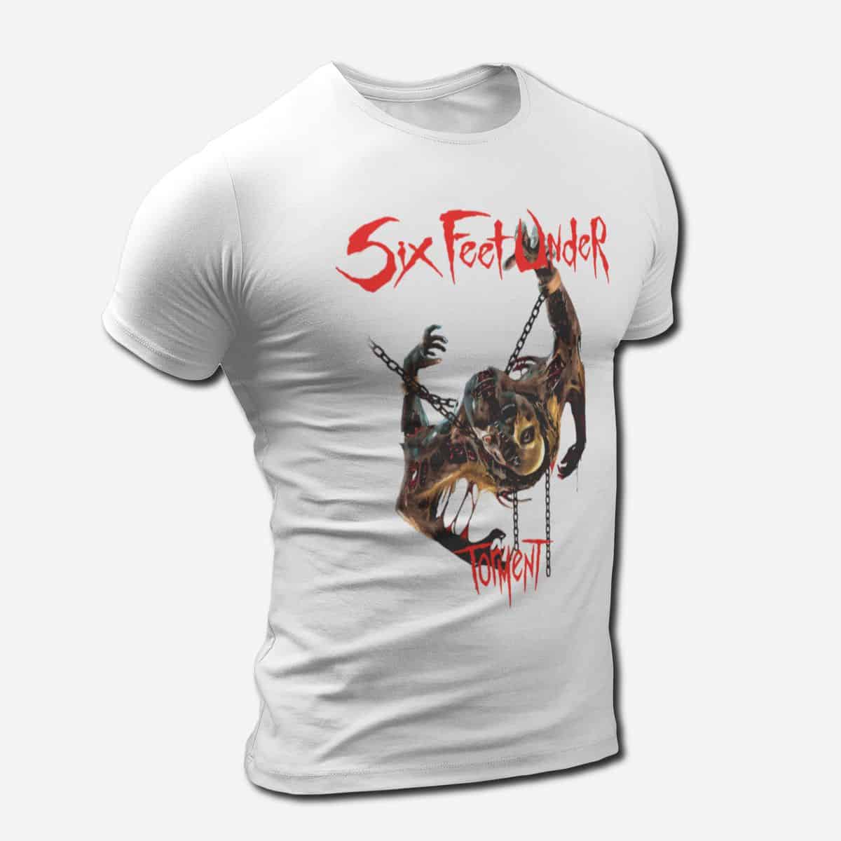Six Feet Under Torment T-Shirt, Death Metal Merch