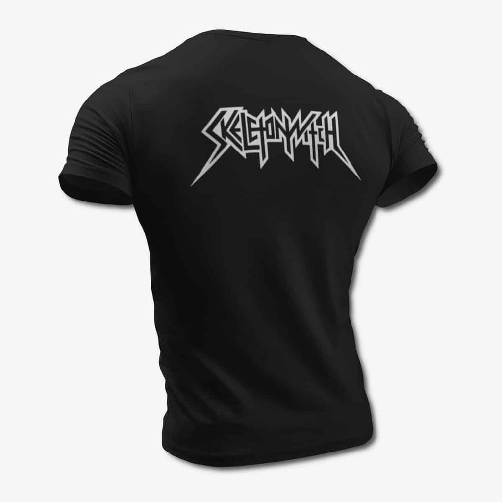 Skeletonwitch T-Shirt, Skeletonwitch Logo Black Tee Shirt, Melodic Death Metal Merchandise