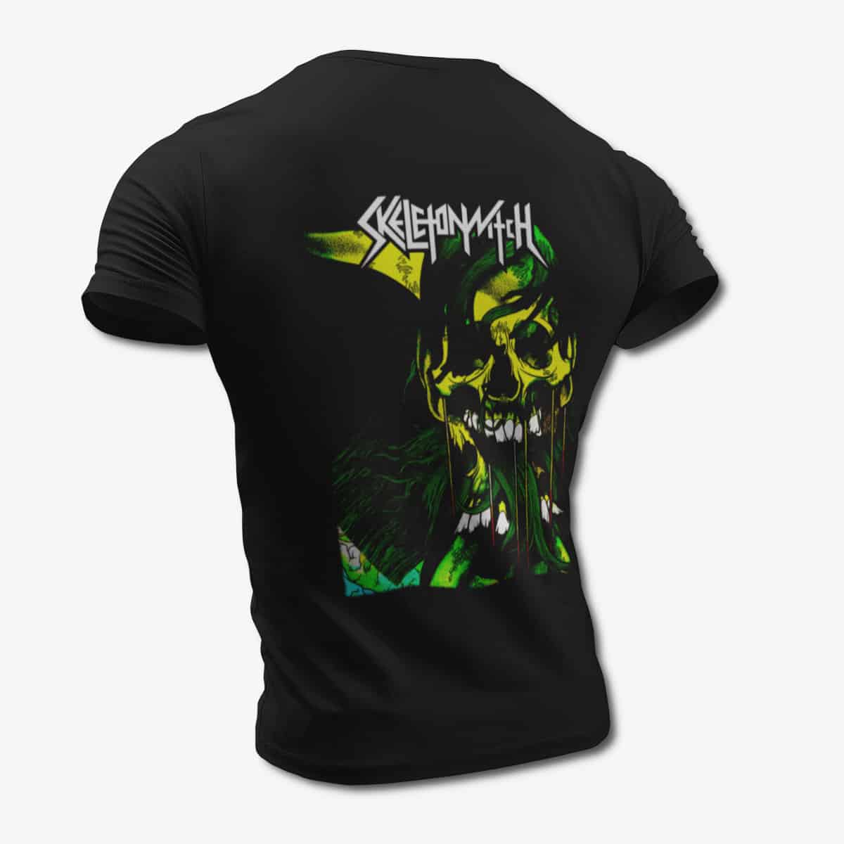 Skeletonwitch T-Shirt, Skeletonwitch Worship the Witch Black Tee Shirt, Melodic Death Metal Merchandise