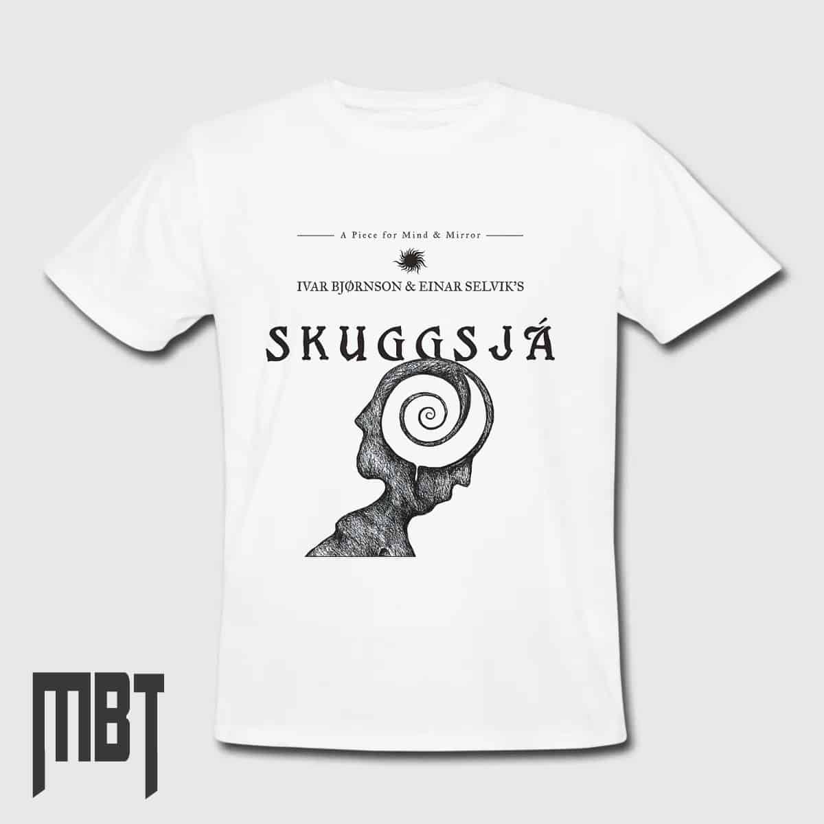 Skuggsja T-Shirt, Skuggsja A Piece for Mind and Mirror Tee-Shirt, Metal Merch