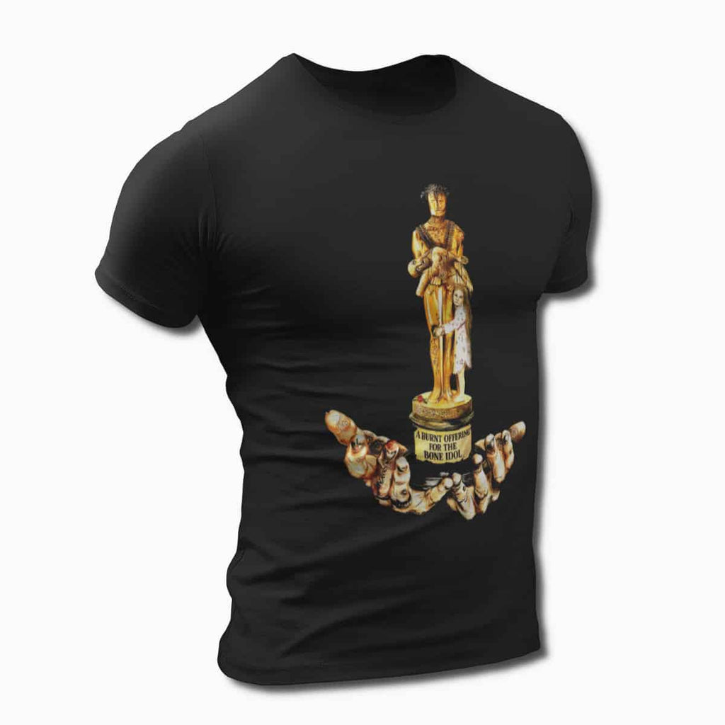 Skyclad T-Shirt, Skyclad A Burnt Offering For The Bone Idol Black Tee Shirt