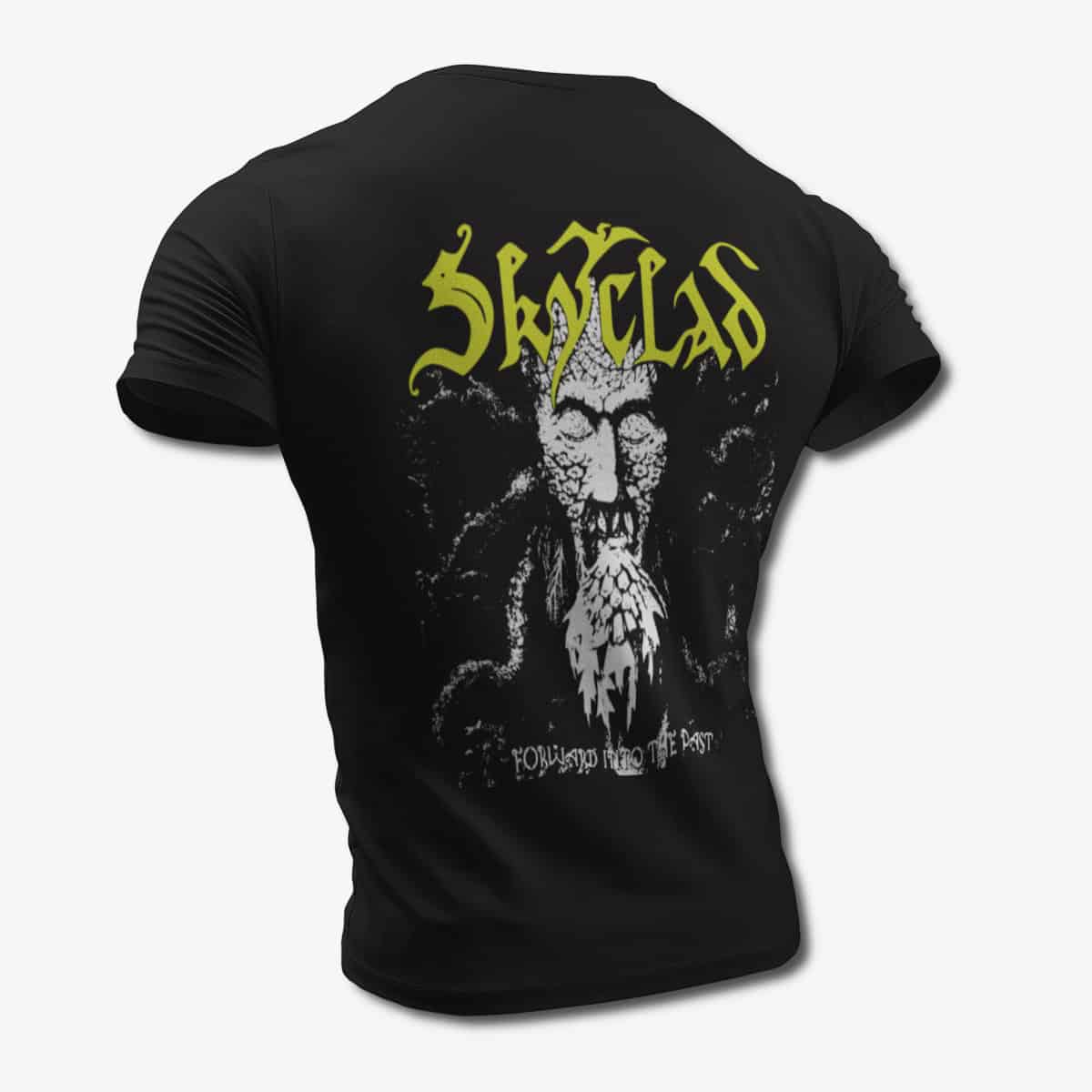 Skyclad T-Shirt, Skyclad Forward into the Past Black Tee Shirt, Folk Metal Merchandise