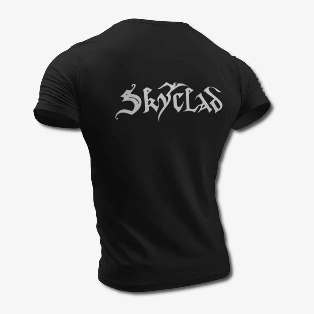 Skyclad T-Shirt, Skyclad Logo Black Tee Shirt, Folk Metal Merchandise