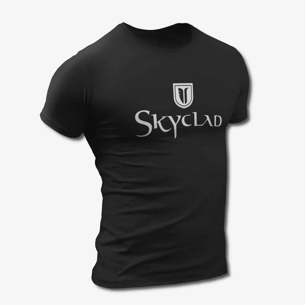 Skyclad T-Shirt, Skyclad Logo Black Tee Shirt, Folk Metal Merchandise
