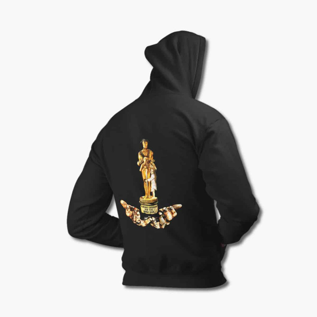Skyclad Zip Up Hoodie, Skyclad A Burnt Offering For The Bone Idol Black Zip Hoodie