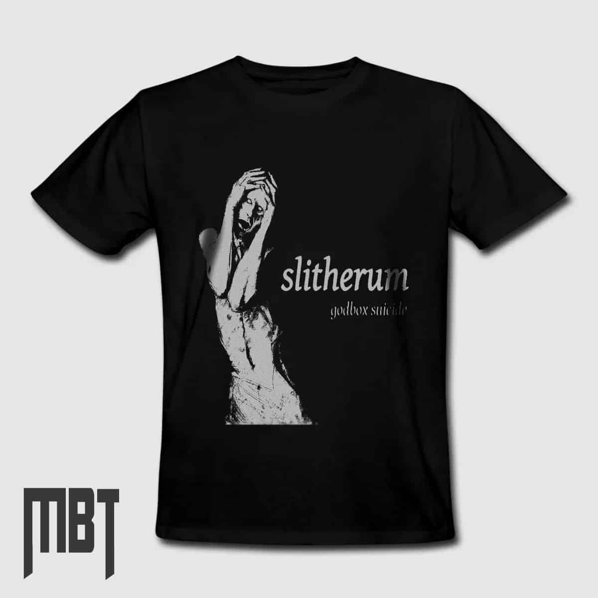 Slitherum T-Shirt, Slitherum Godbox Suicide Tee-Shirt, Metal Merch