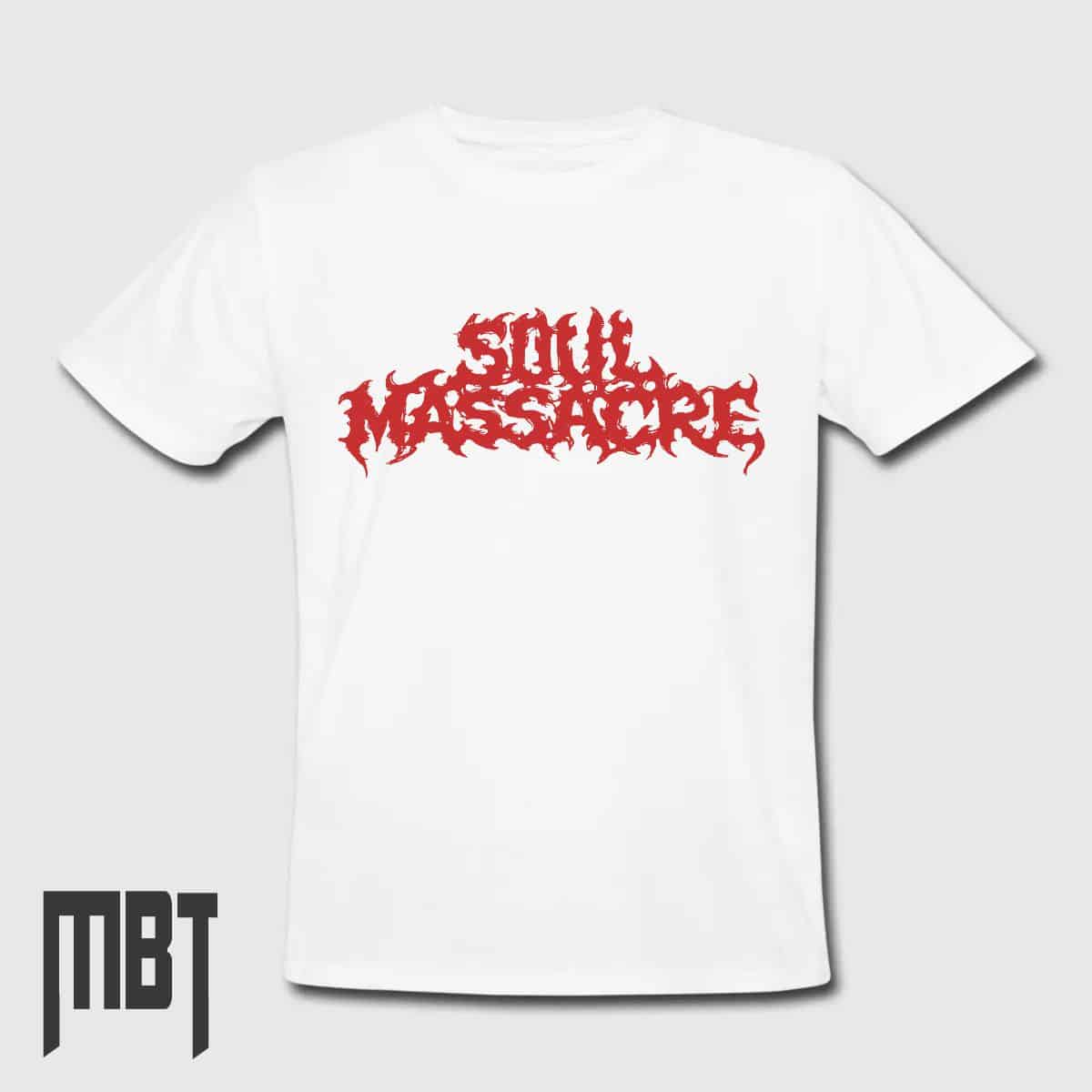 Soul Massacre T-Shirt, Soul Massacre Band Logo Tee-Shirt, Metal Merch