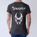 Soulfly Band T-Shirt, Soulfly Logo Tee Shirt, Thrash Metal Merchandise