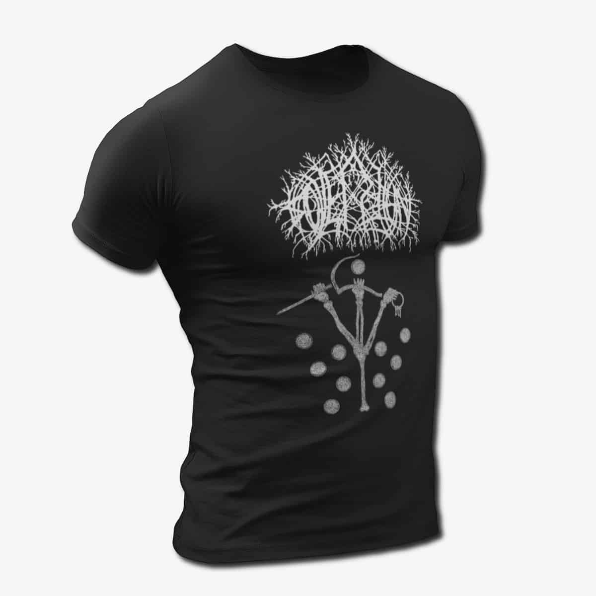 Sovereign Band T-Shirt, Sovereign Nailing Shut the Sacrosanct Orifice Artwork Tee Shirt, Black Metal Merch