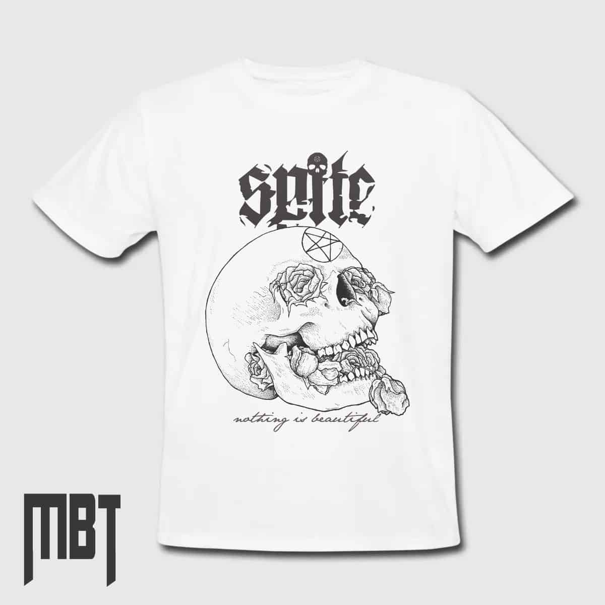Spite T-Shirt, Spite Band Nothing Is Beautiful Tee-Shirt, Metal Merch
