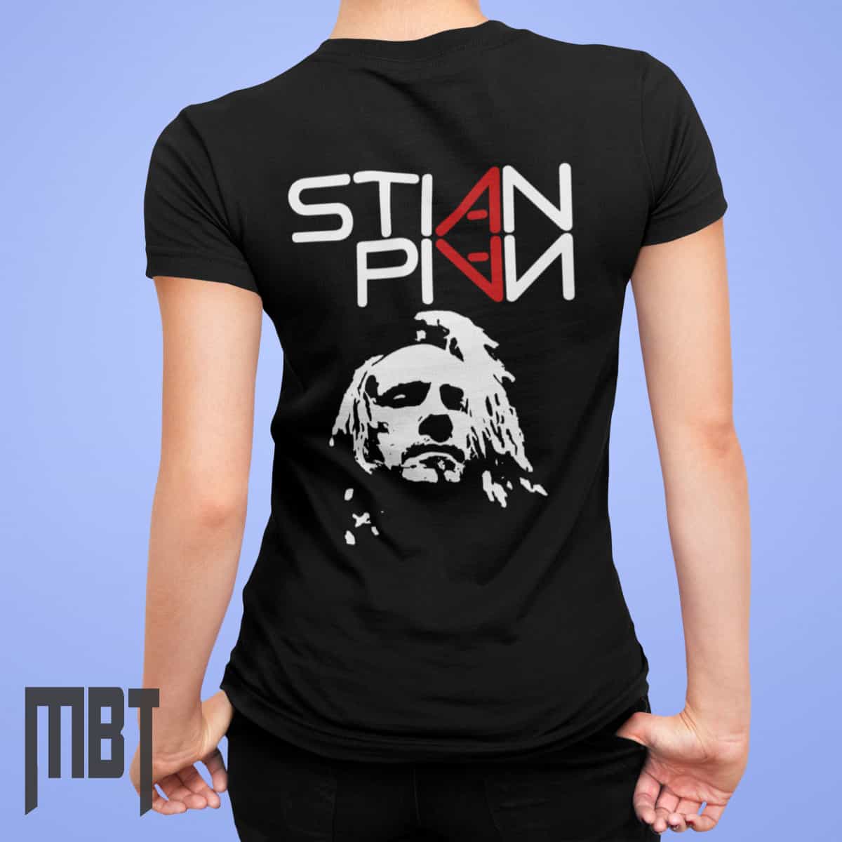 Stian Pian T-Shirt, Stian Pian Artwork Black Tee Shirt, Melodic Rock, Hard Rock Merchandise