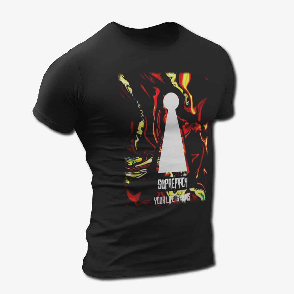 Supremacy Band T-shirt, Supremacy Your Life Is Yours Tee, Metal Merch