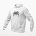 Syndrom Einsamkeit Hoodie, Syndrom Einsamkeit Logo White Hoodie, Depressive Black Metal Merchandise